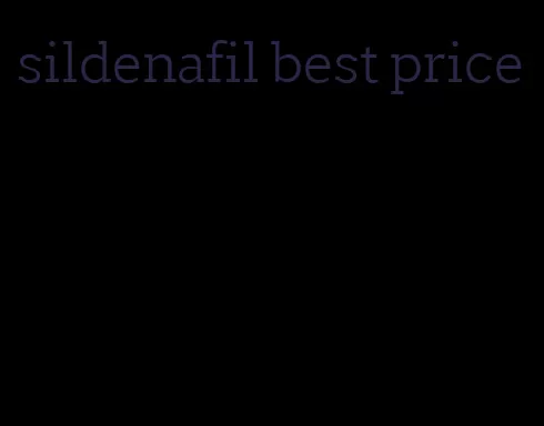 sildenafil best price