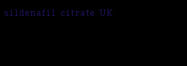 sildenafil citrate UK