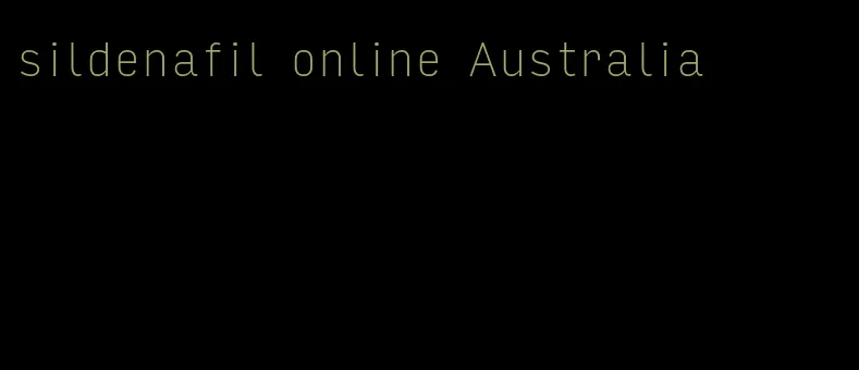 sildenafil online Australia
