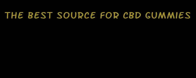 the best source for CBD gummies