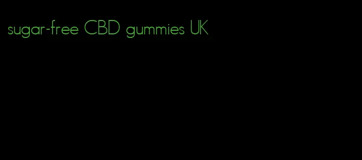 sugar-free CBD gummies UK