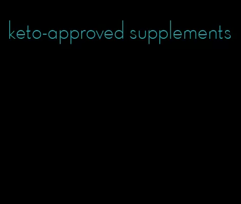 keto-approved supplements