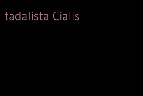 tadalista Cialis