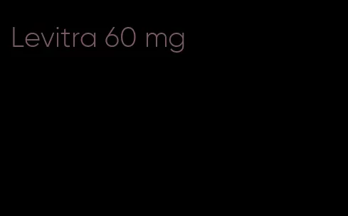 Levitra 60 mg
