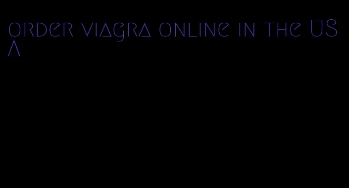 order viagra online in the USA