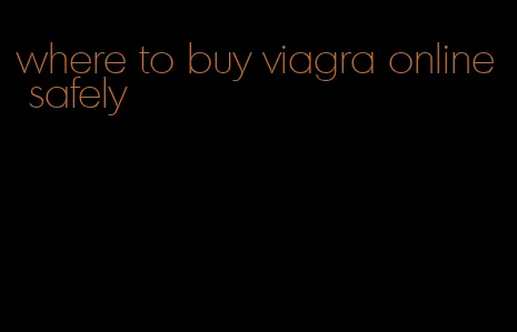 where to buy viagra online safely