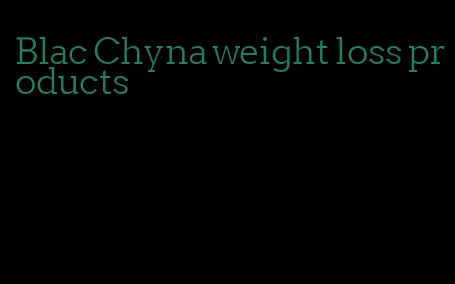 Blac Chyna weight loss products