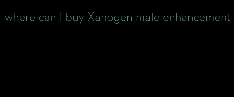 where can I buy Xanogen male enhancement