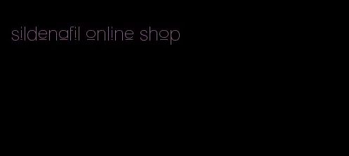 sildenafil online shop