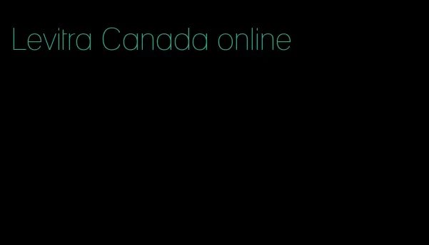 Levitra Canada online