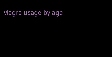 viagra usage by age