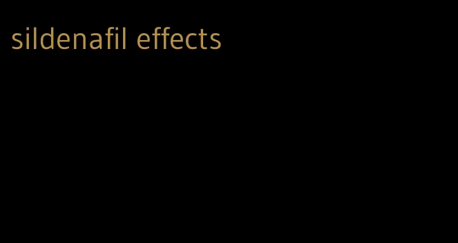 sildenafil effects