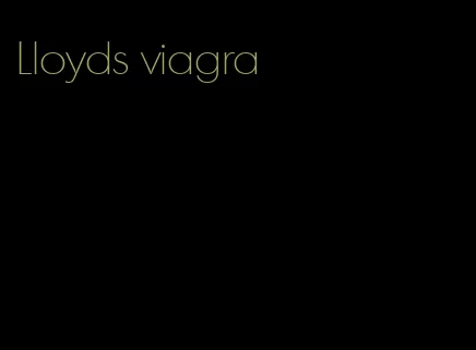 Lloyds viagra