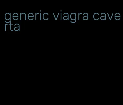 generic viagra caverta
