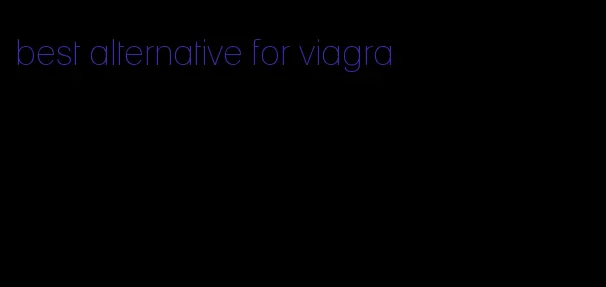 best alternative for viagra