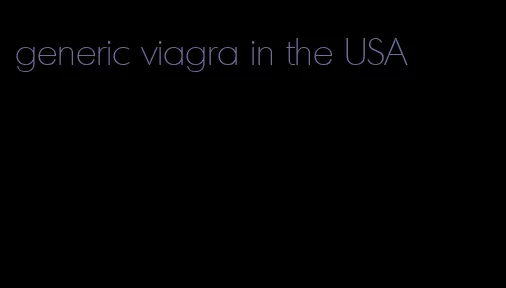 generic viagra in the USA
