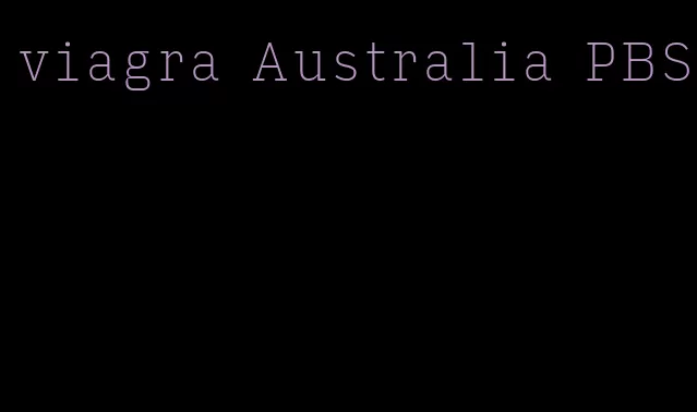 viagra Australia PBS