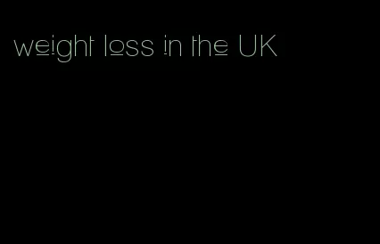 weight loss in the UK