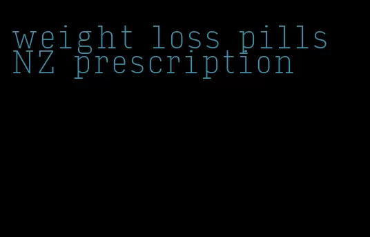 weight loss pills NZ prescription
