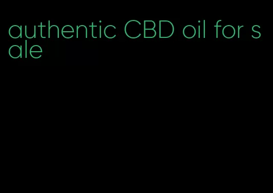 authentic CBD oil for sale