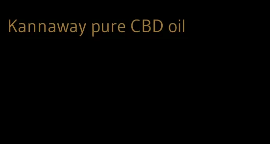 Kannaway pure CBD oil