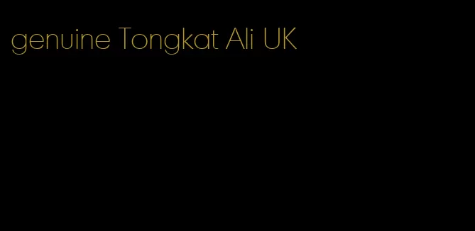 genuine Tongkat Ali UK