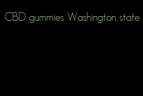 CBD gummies Washington state