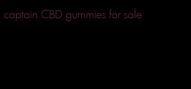 captain CBD gummies for sale