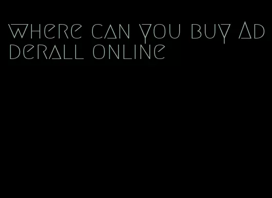 where can you buy Adderall online