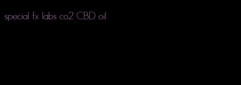 special fx labs co2 CBD oil