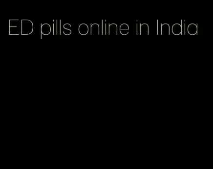 ED pills online in India