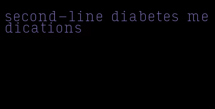 second-line diabetes medications