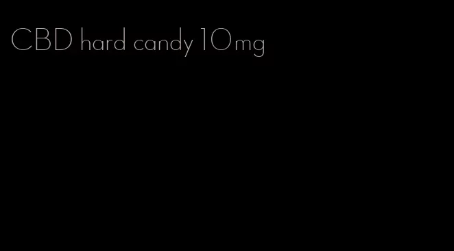 CBD hard candy 10mg