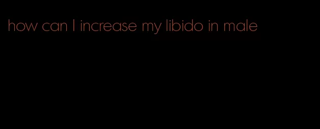 how can I increase my libido in male