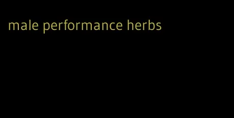 male performance herbs