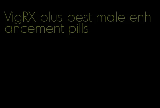 VigRX plus best male enhancement pills