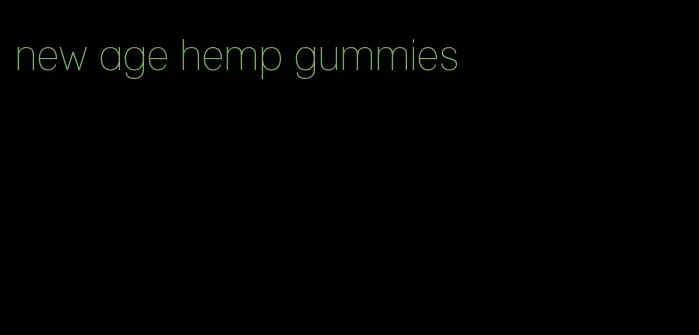 new age hemp gummies