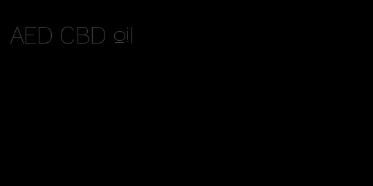 AED CBD oil